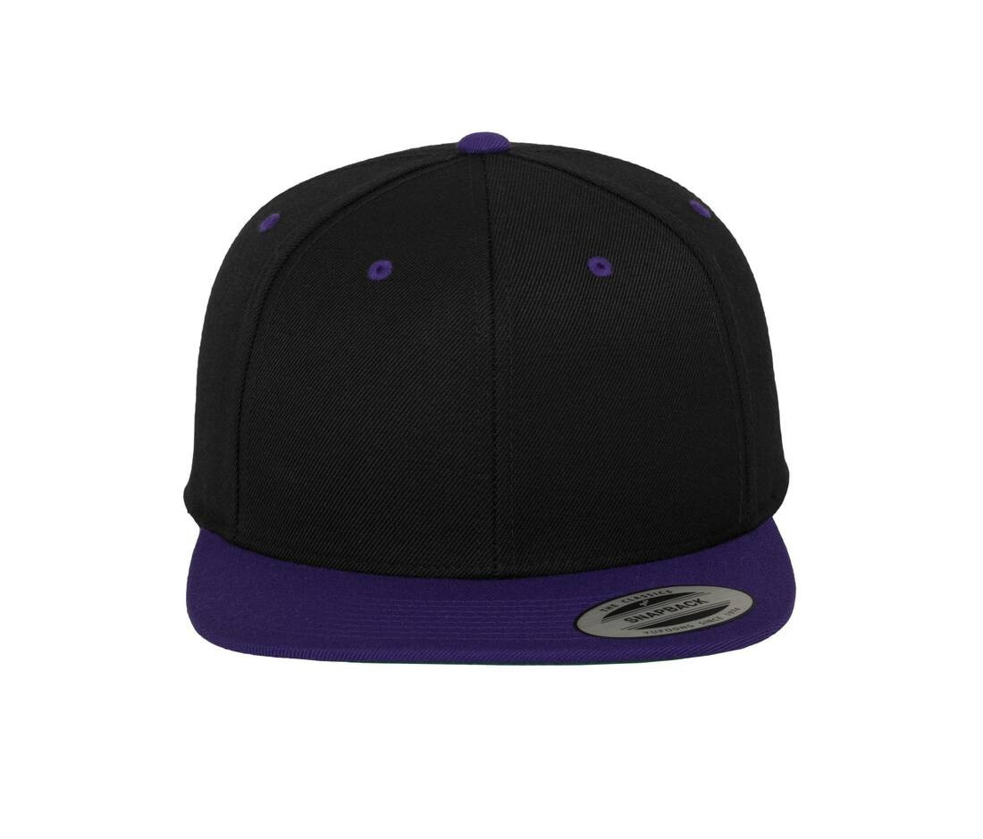 Casquette snapback bicolore