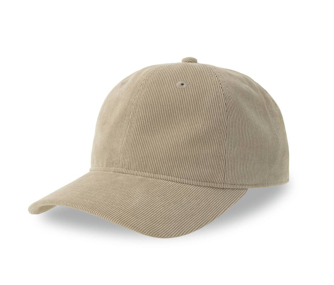 Casquette 6 pans mid visor corduroy recyclé
