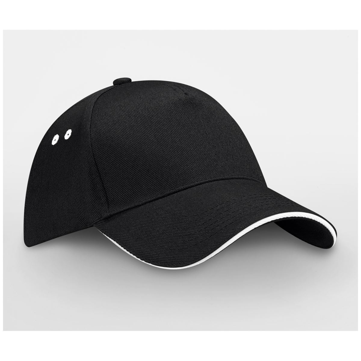Casquette 5 panneaux bicolore