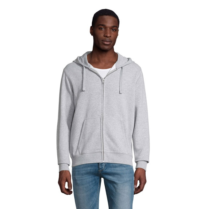 SPIKE MEN VESTE ZIP CAPUCHE