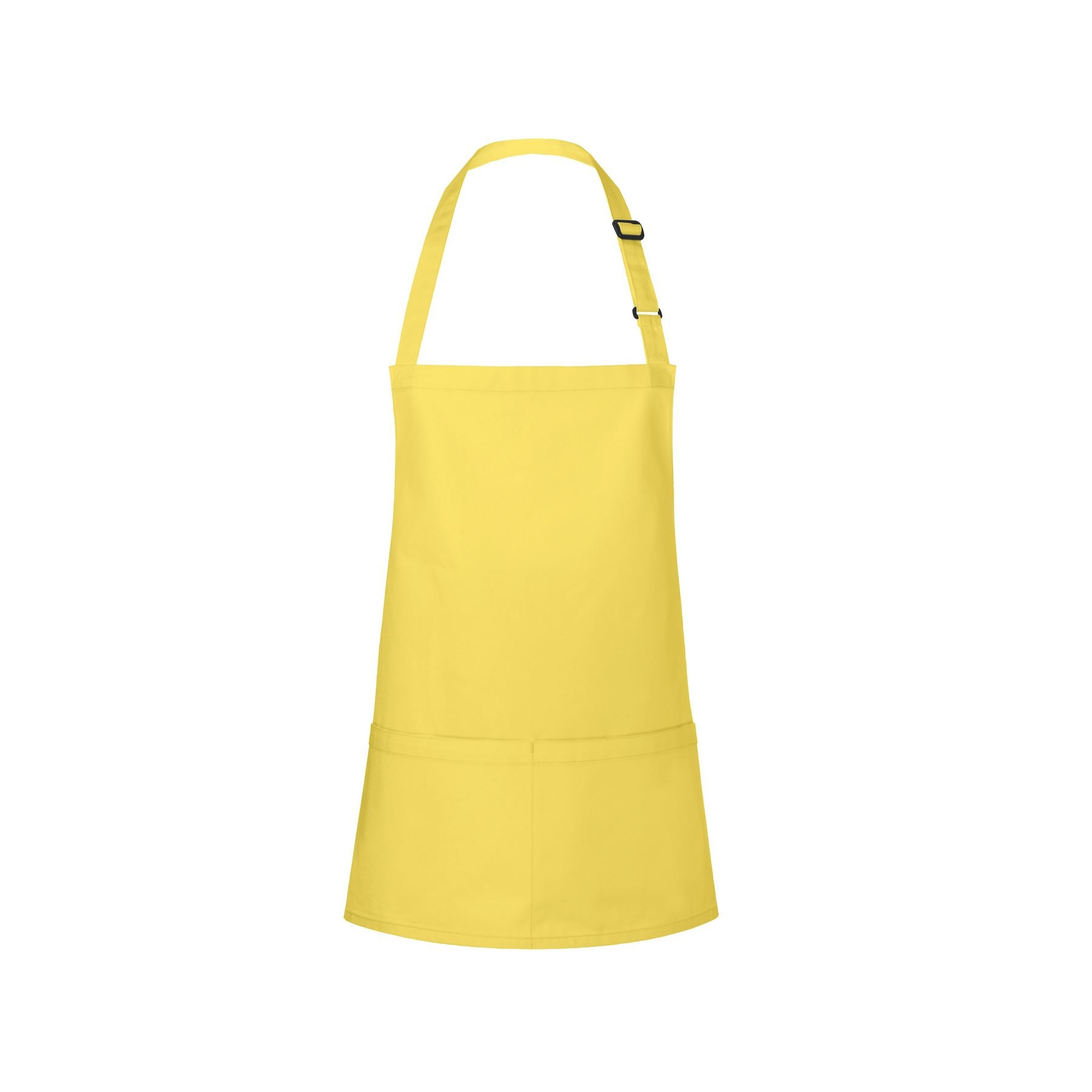 Tablier à bavette court avec boucle et poche