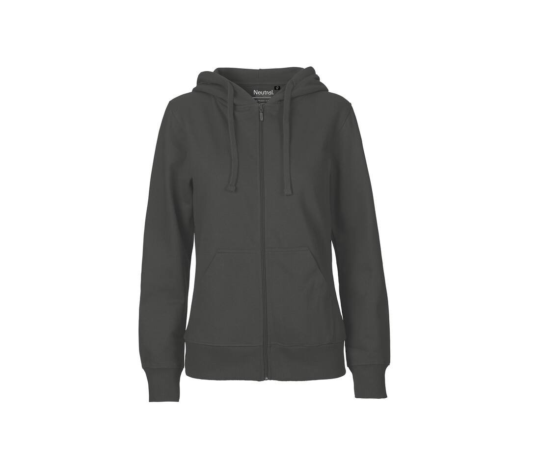 Sweat capuche zippé femme