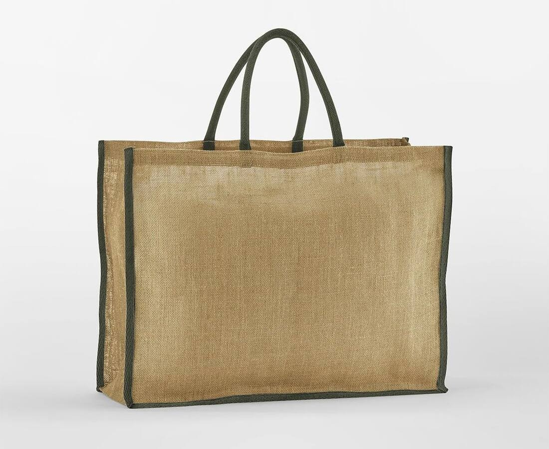 Grand sac shopping en toile de jute