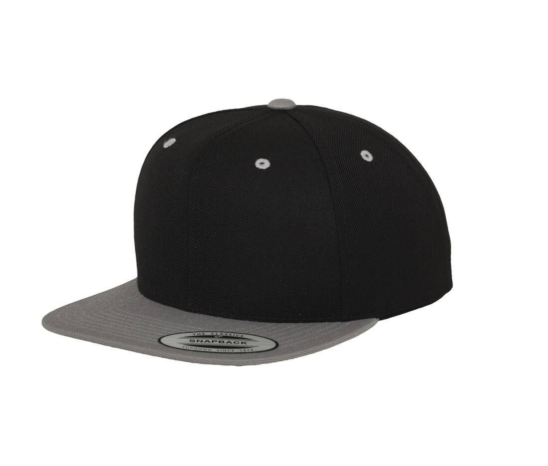 Casquette snapback bicolore