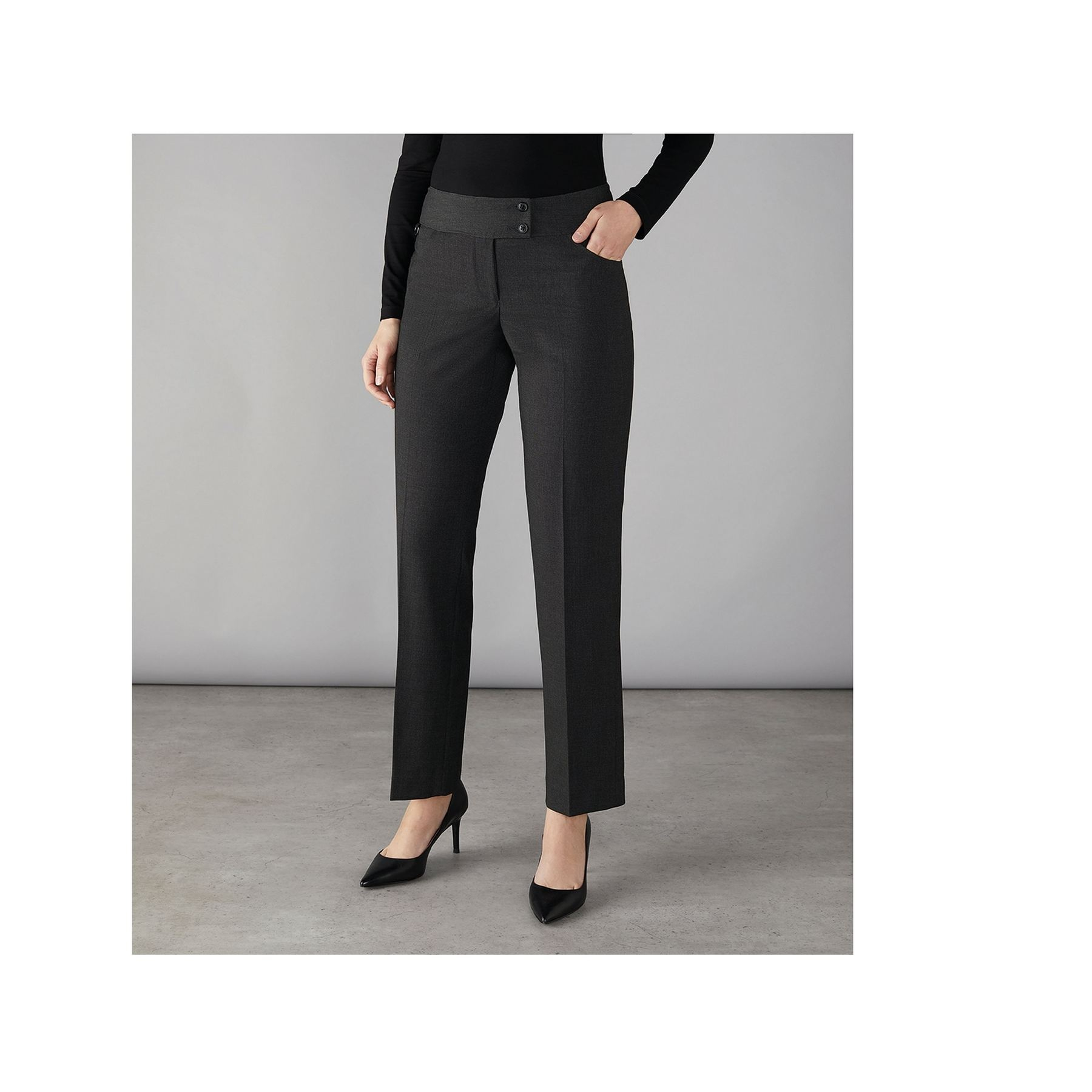 Pantalon de tailleur slim femme maidavale