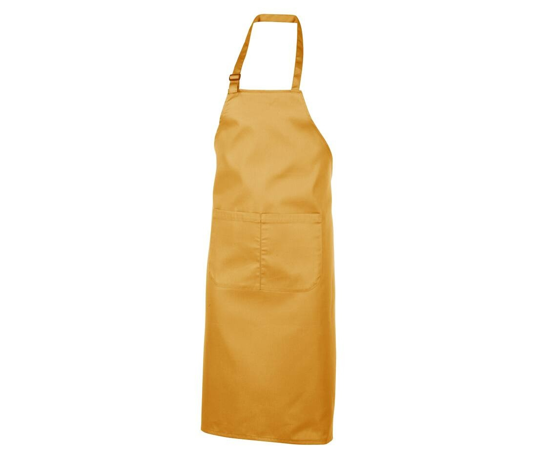 Tablier à bavette 100% coton avec poche