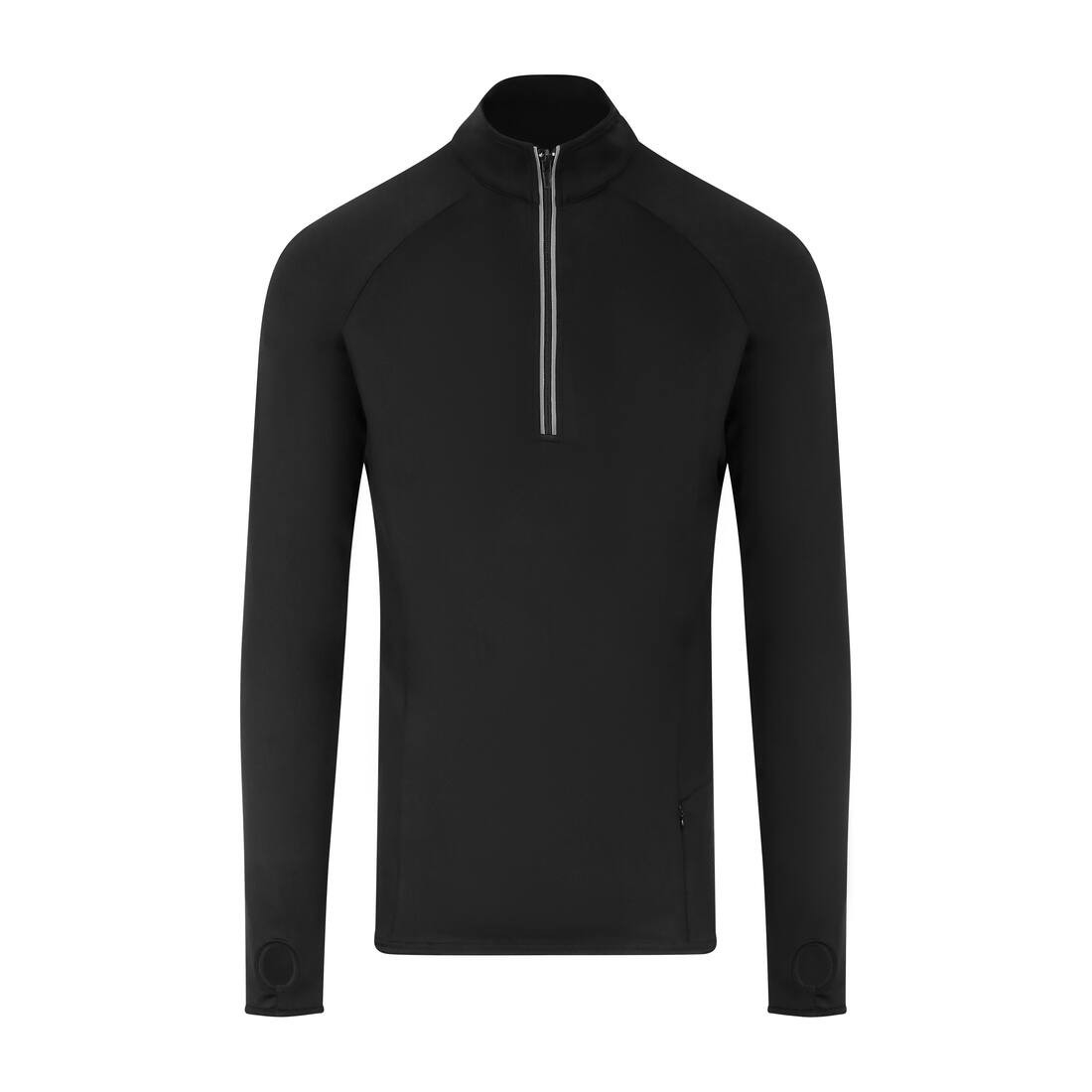 Tee-shirt de sport col zippé