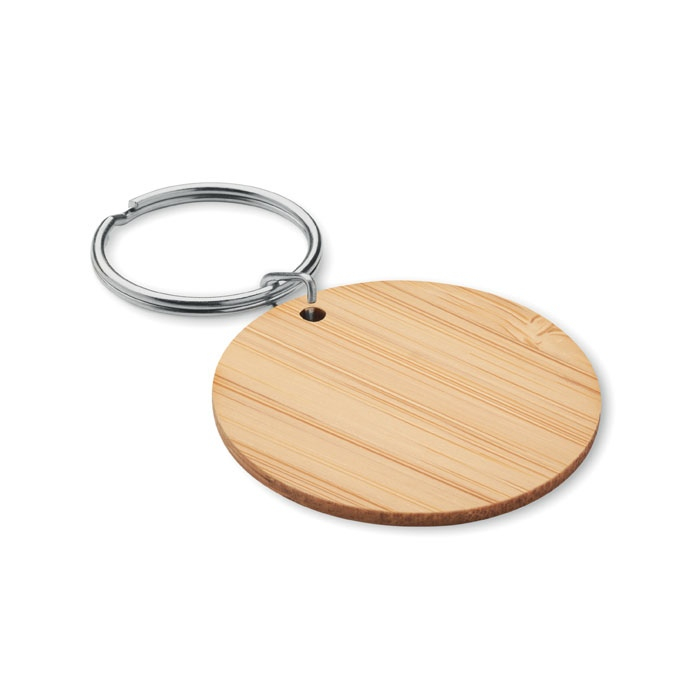 ROUNDBOO - Porte-clés rond en bambou thumb