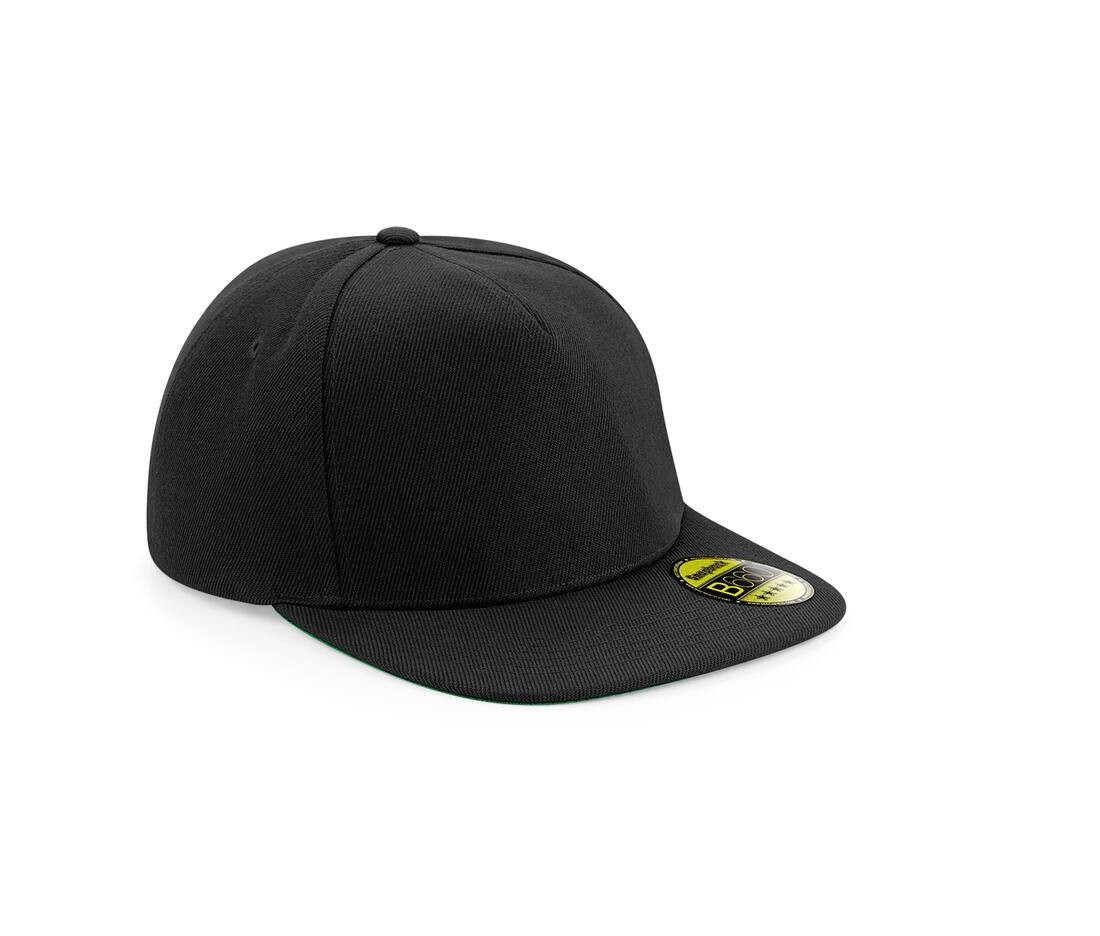 Casquette style rappeur visière contrastée