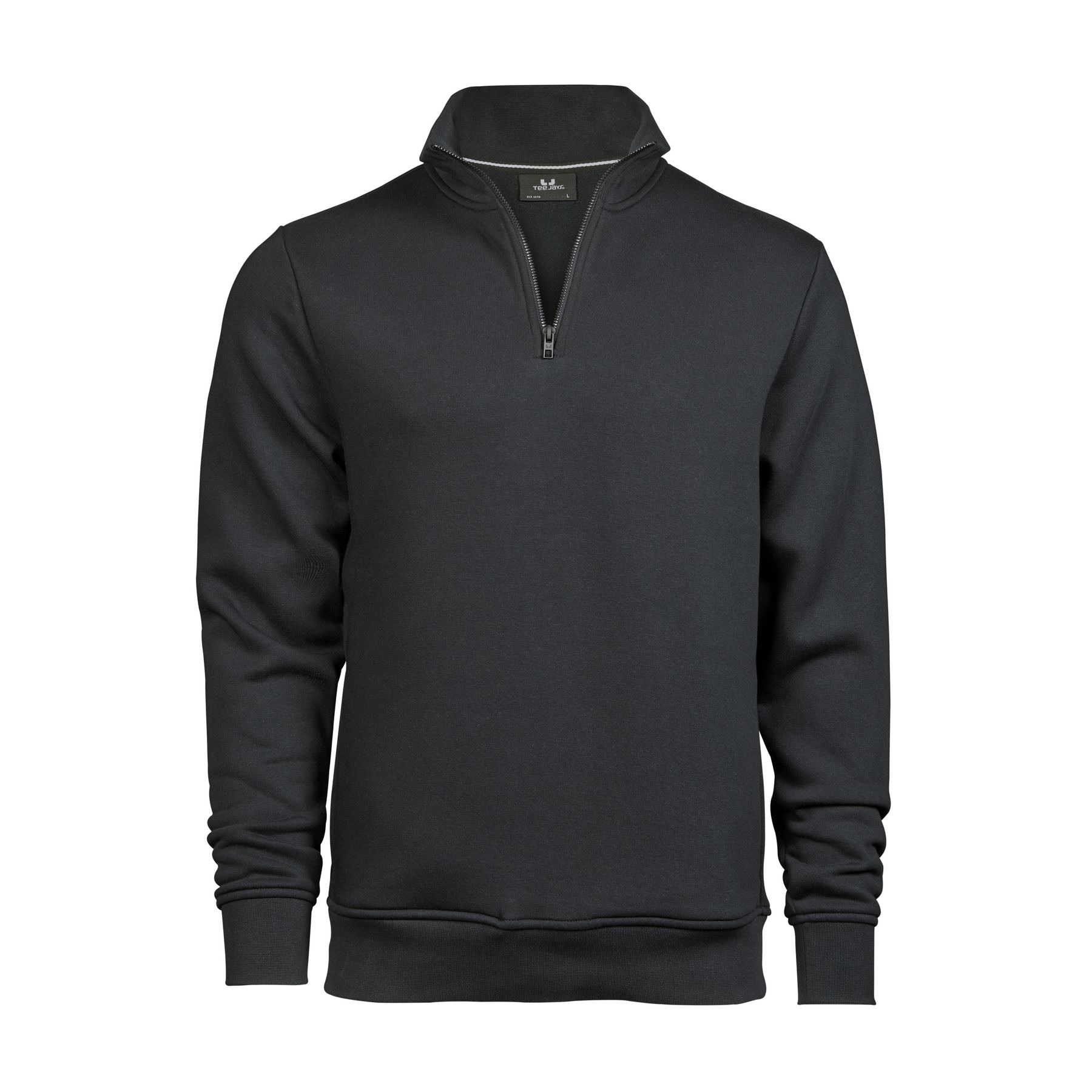 Sweat col zippé