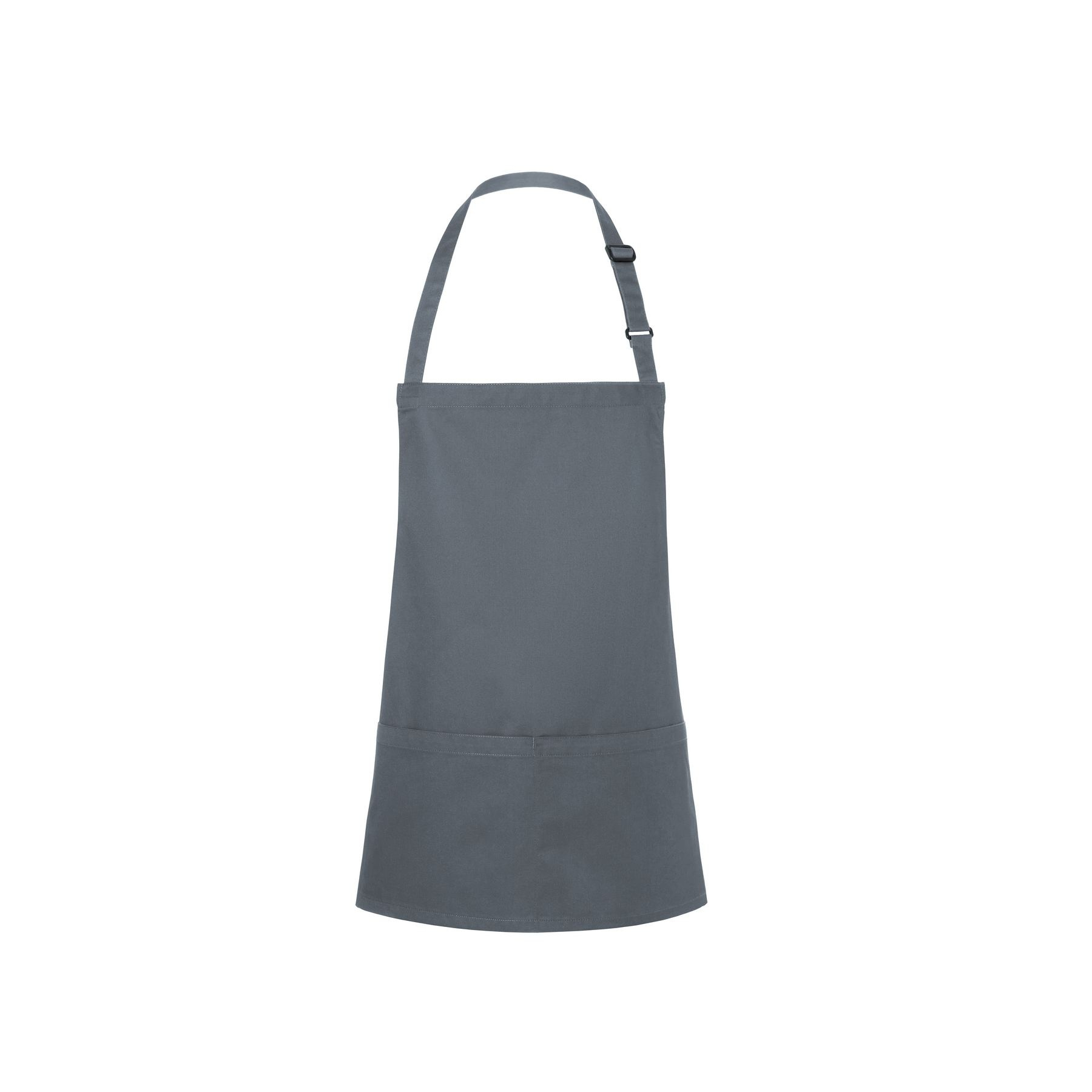 Tablier à bavette court avec boucle et poche