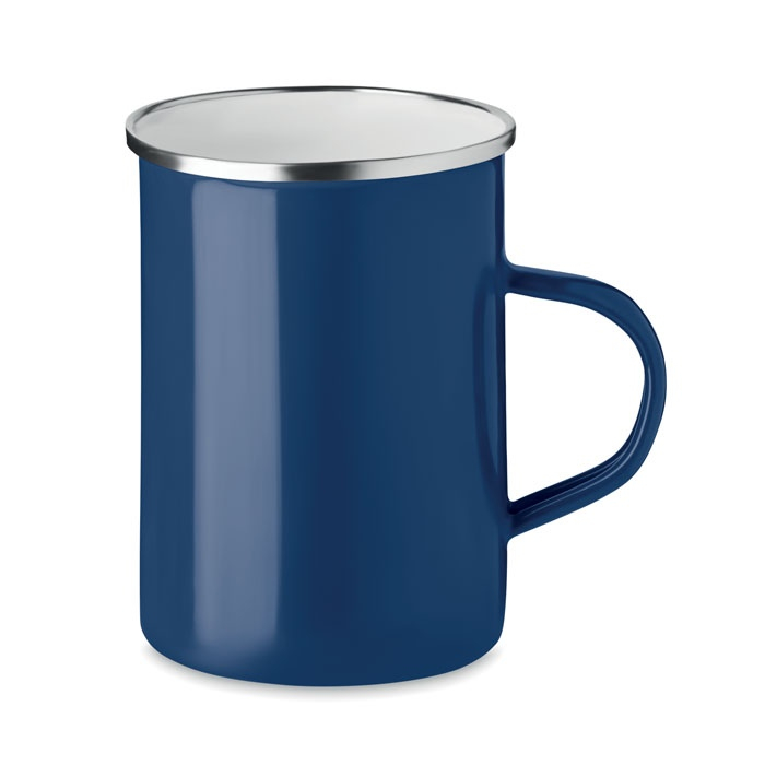 SILVER - Tasse en métal couche d'émail