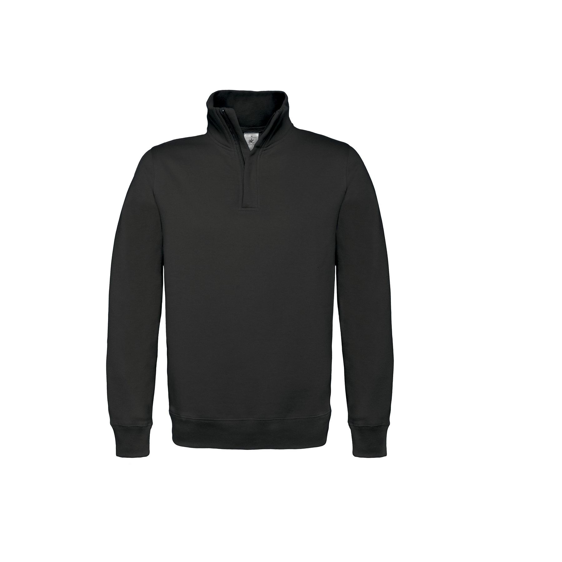 Sweat col zippé