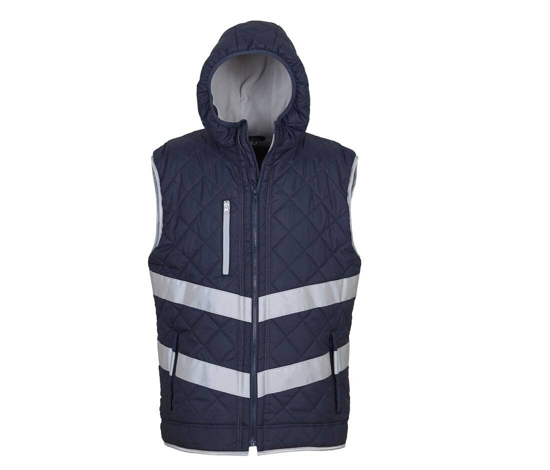 Bodywarmer matelassé haute visibilité thumb