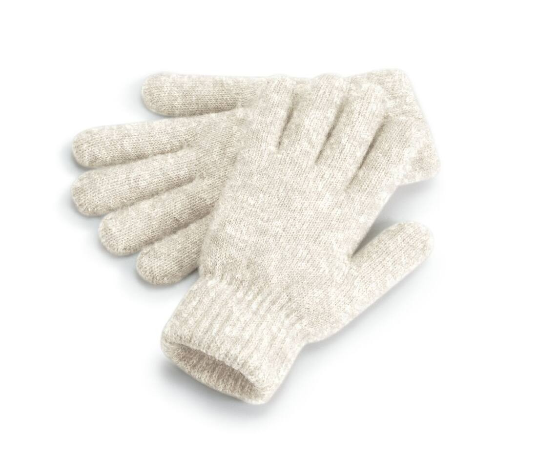 Gants en maille côtelée