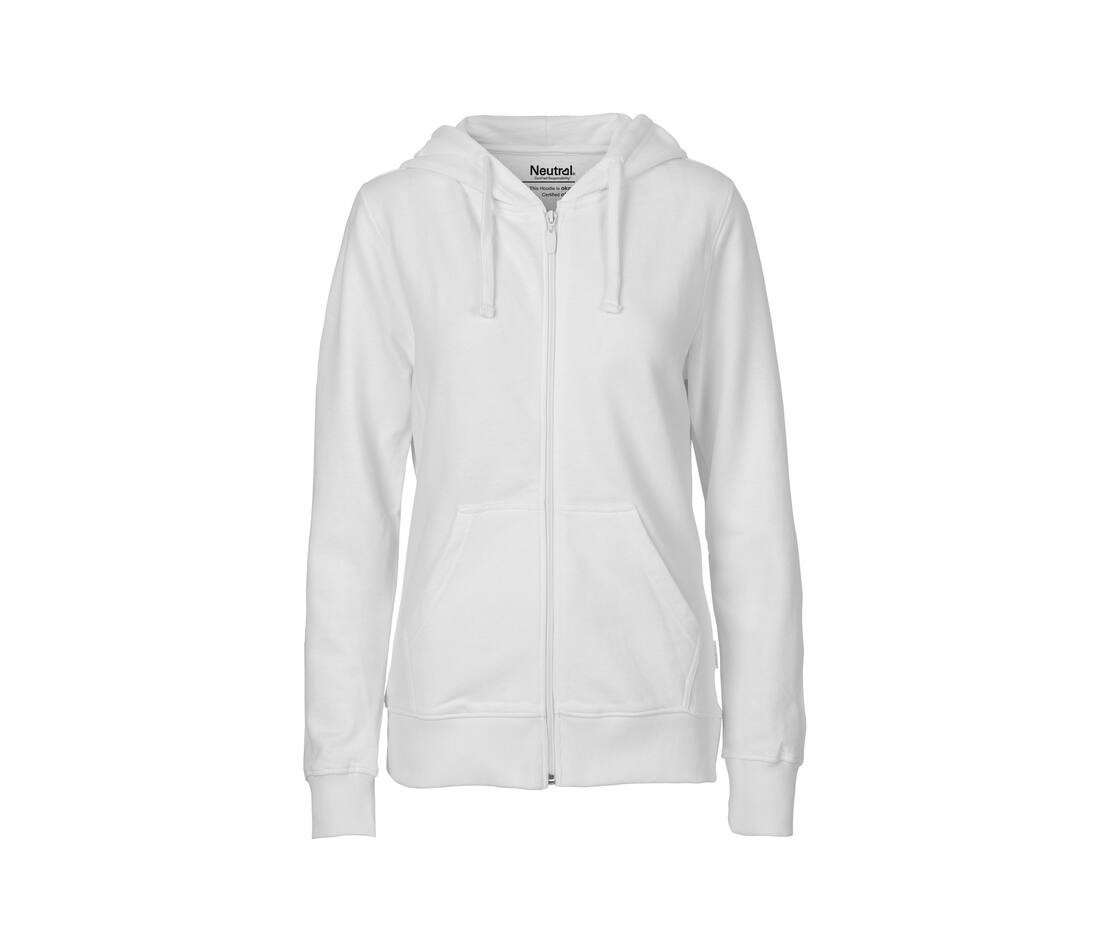 Sweat capuche zippé femme