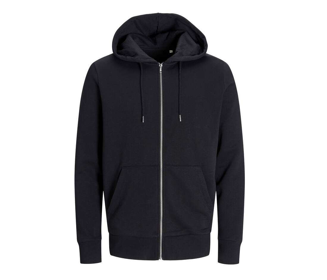 Sweat à capuche zippé unisexe