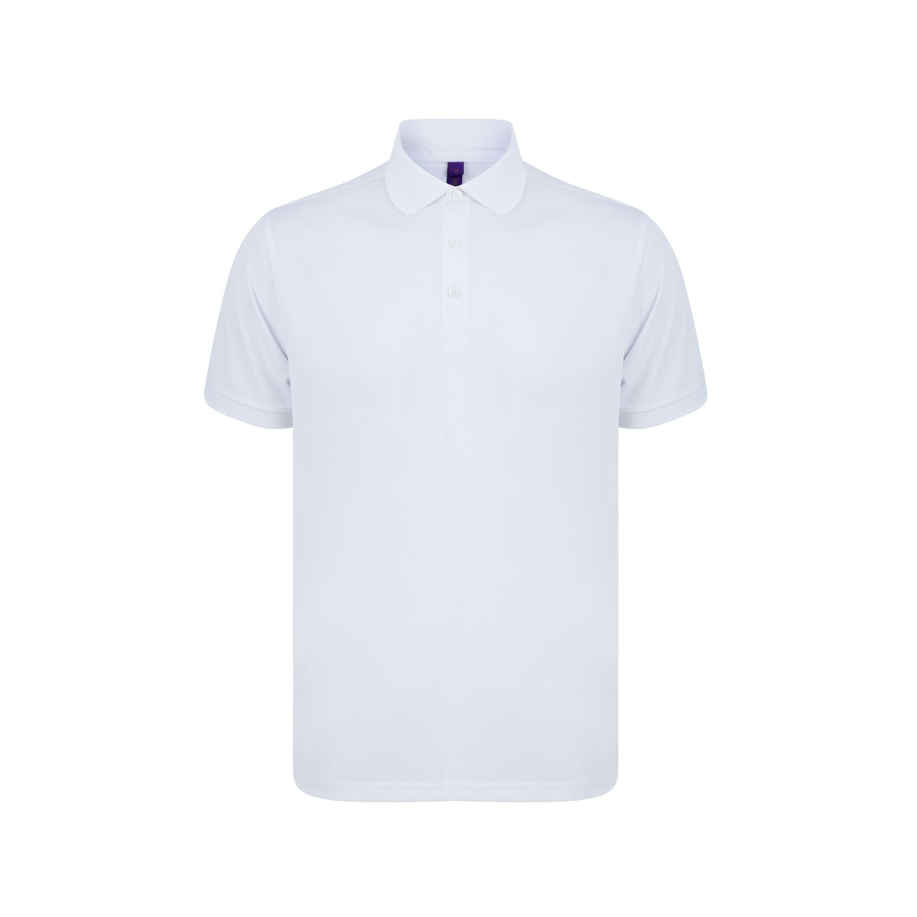 Polo homme en polyester recyclé