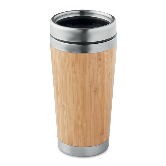 RODEODRIVE+ - Gourde double paroi Bambou 400ml thumb