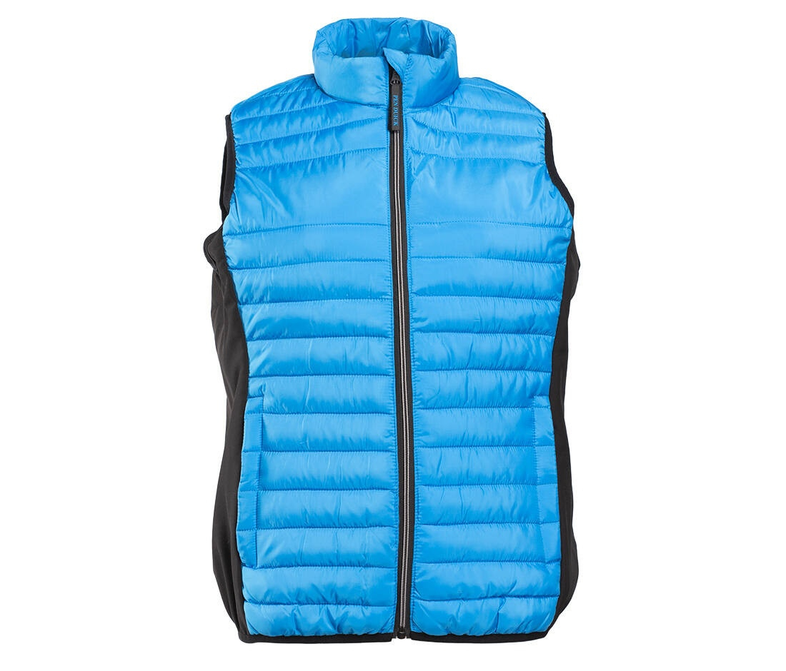 Bodywarmer bi-matière femme