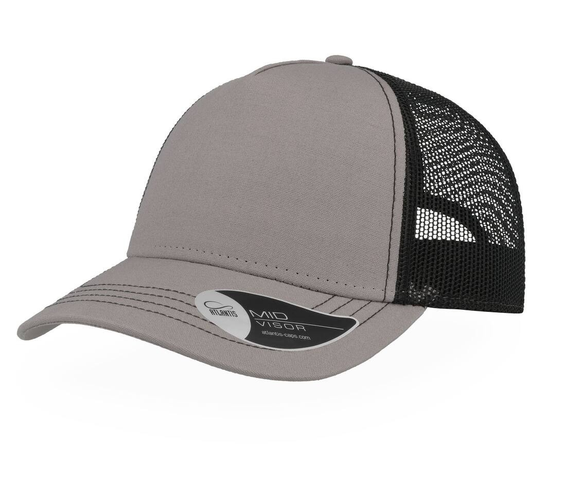 Casquette rapper en coton canvas