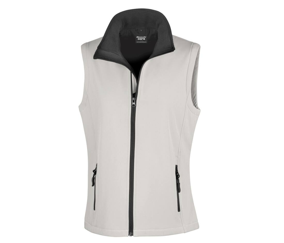 Bodywarmer softshell imprimable femme