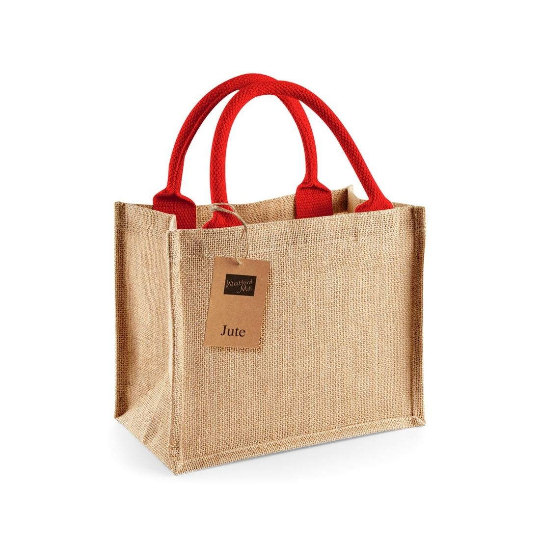 Petit sac en toile de jute
