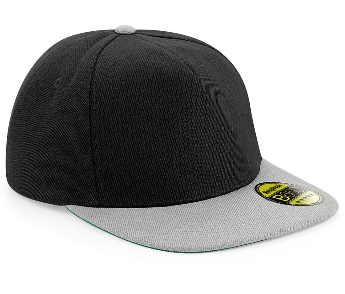 Casquette style rappeur visière contrastée