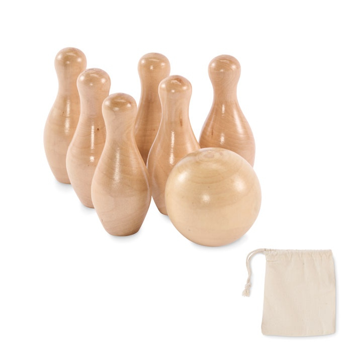 BOLITO - Mini jeu de quilles en pin thumb