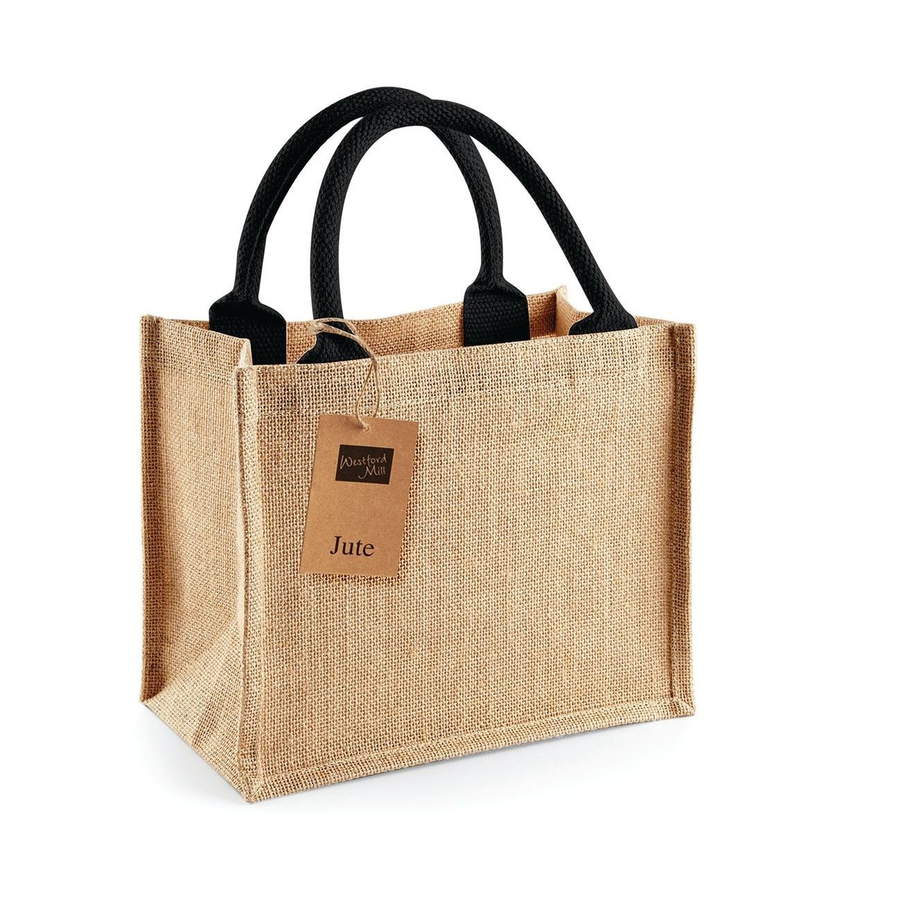 Petit sac en toile de jute