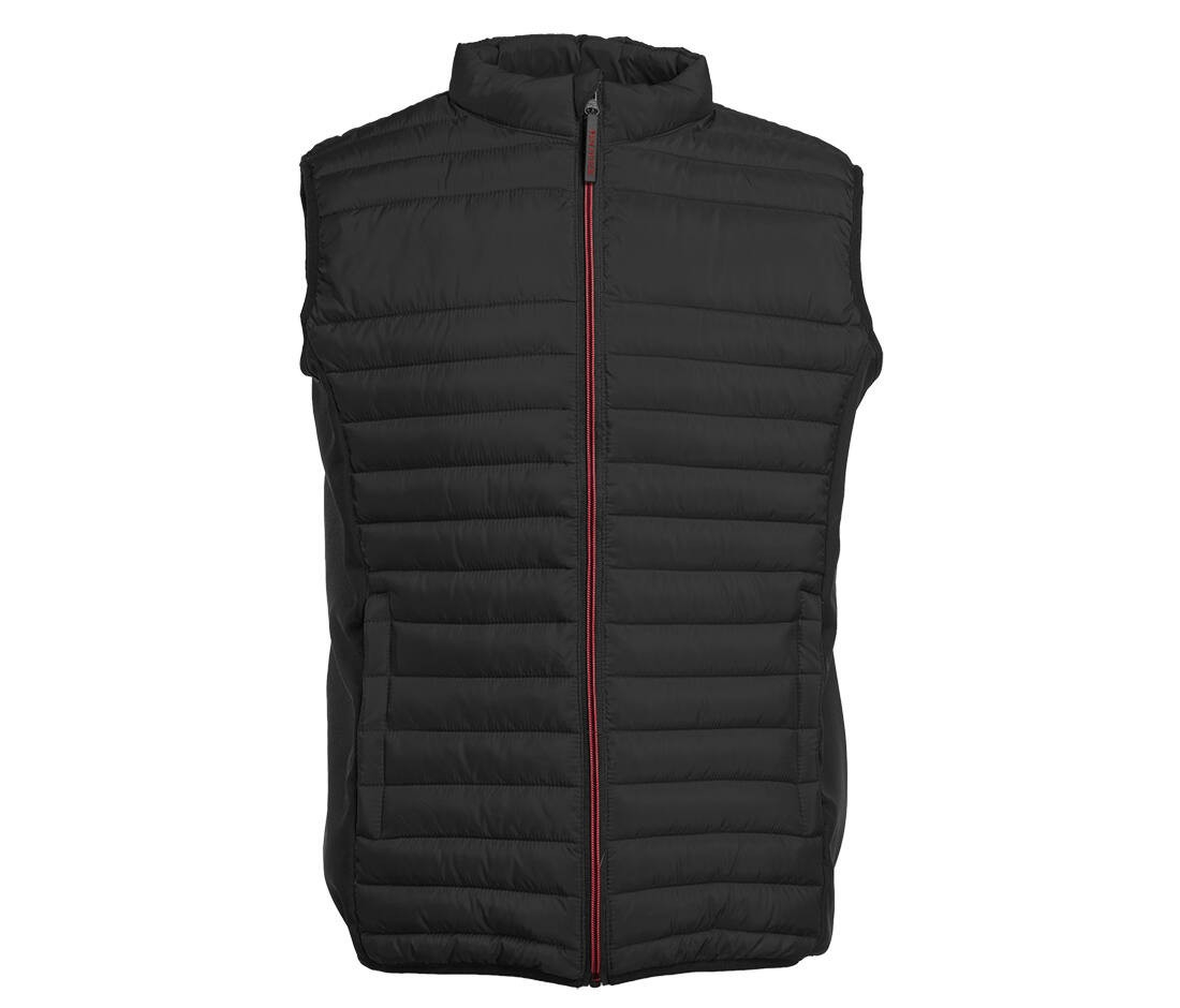 Bodywarmer bi-matière homme