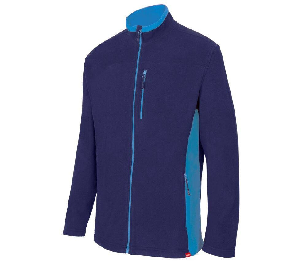 Veste polaire bicolore