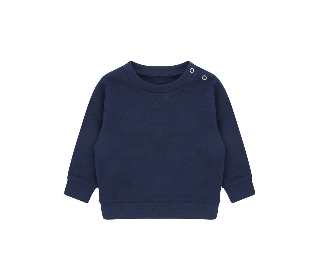 Sweatshirt en coton régénéré et en polyester recyclé