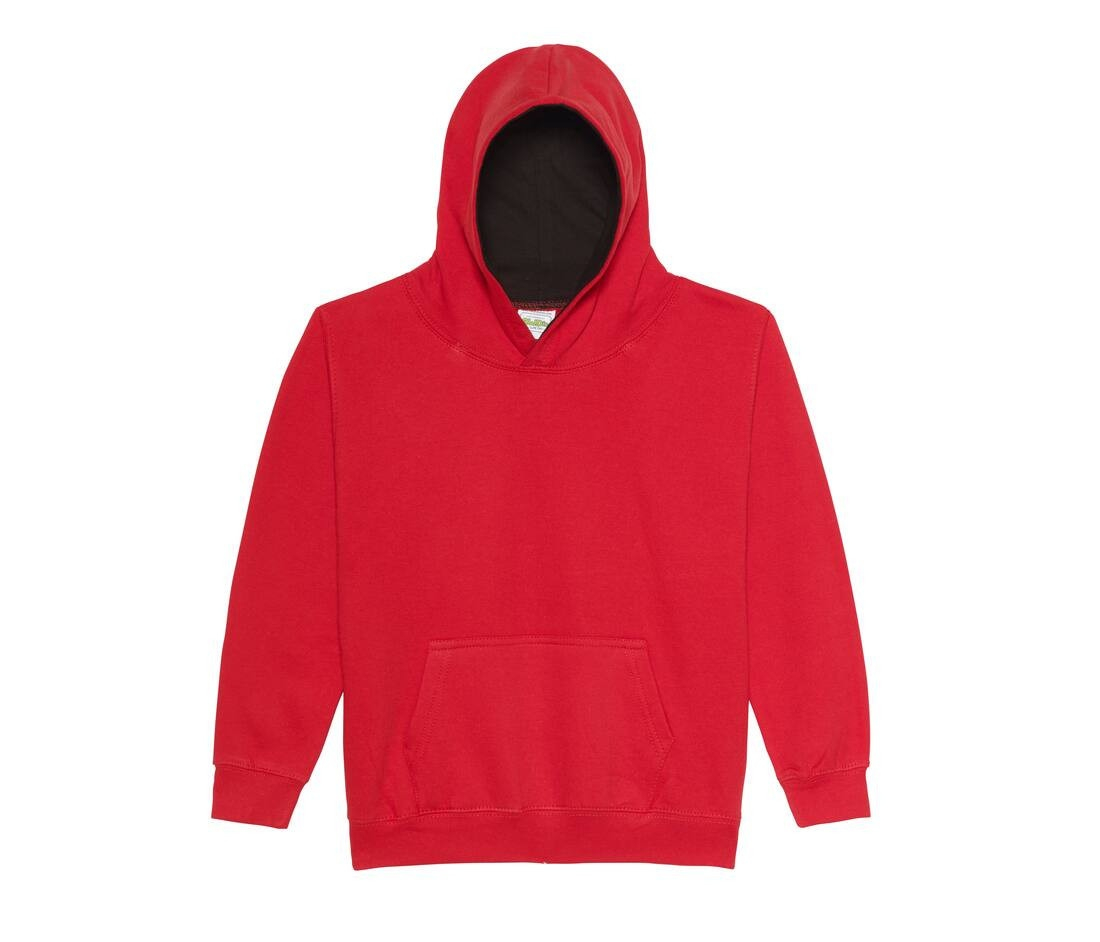 Sweat enfant capuche contrastée