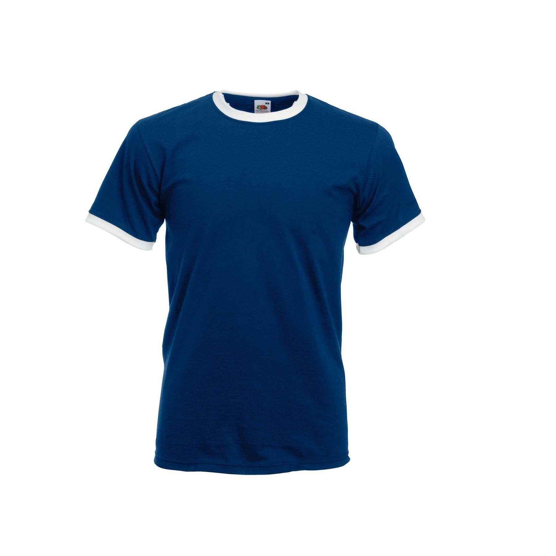 Tee-shirt bords côtes contraste