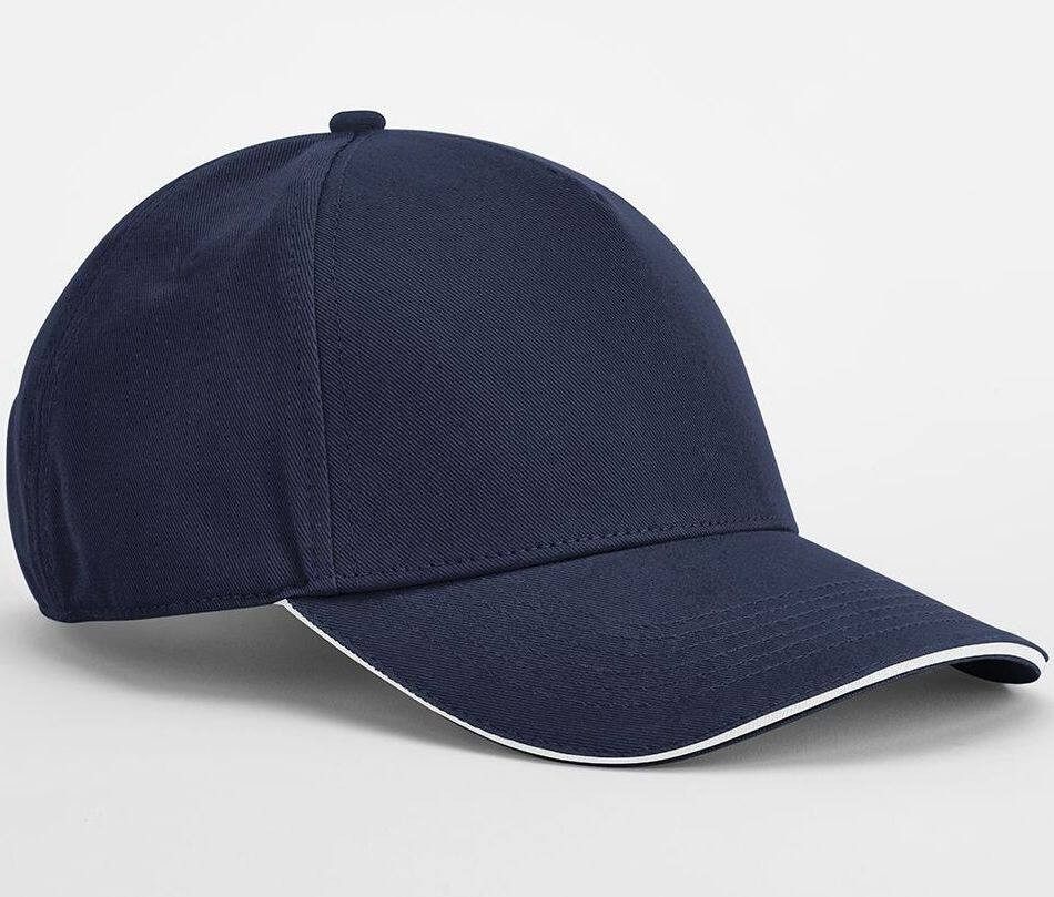 Casquette en coton organique avec liseré