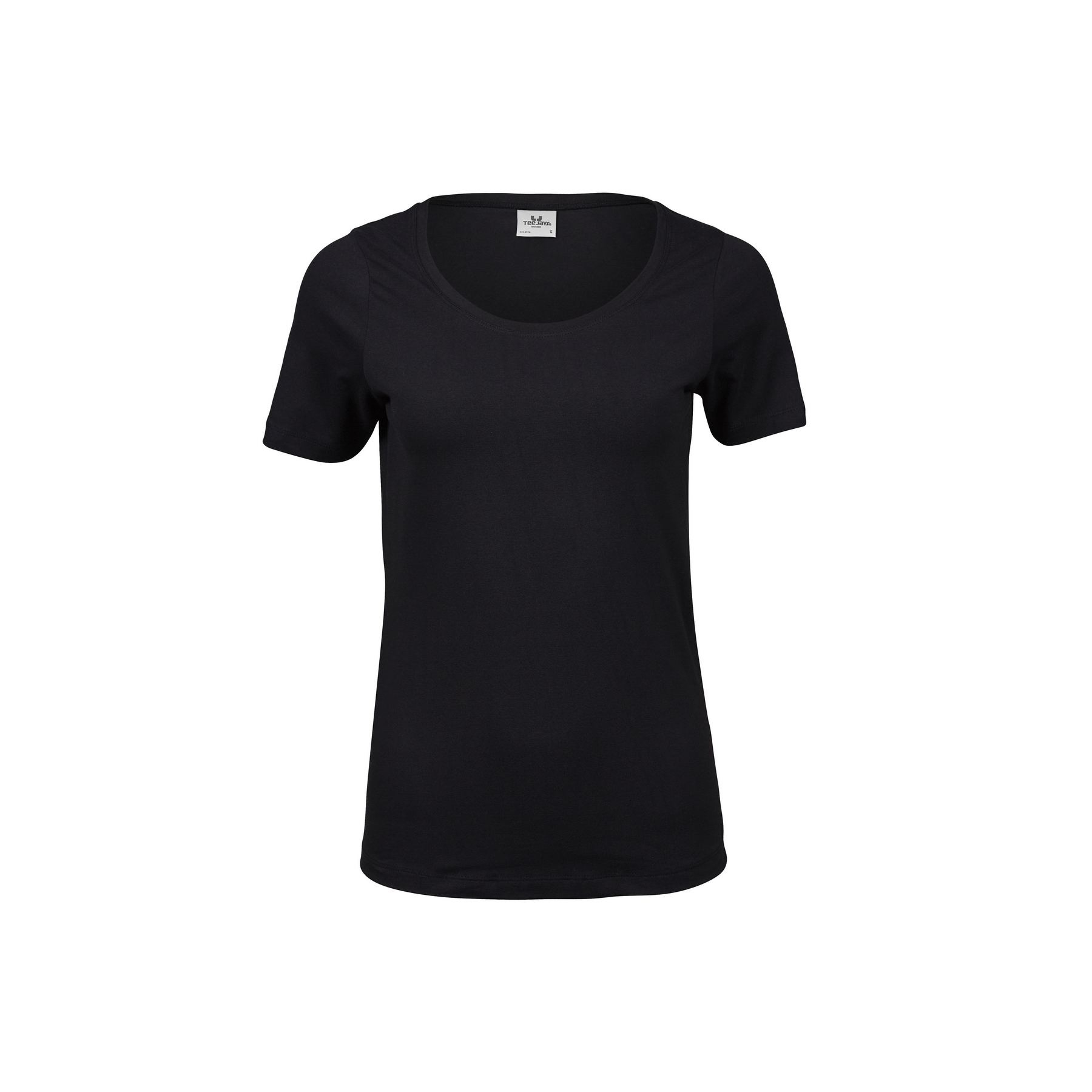 Tee-shirt stretch col rond