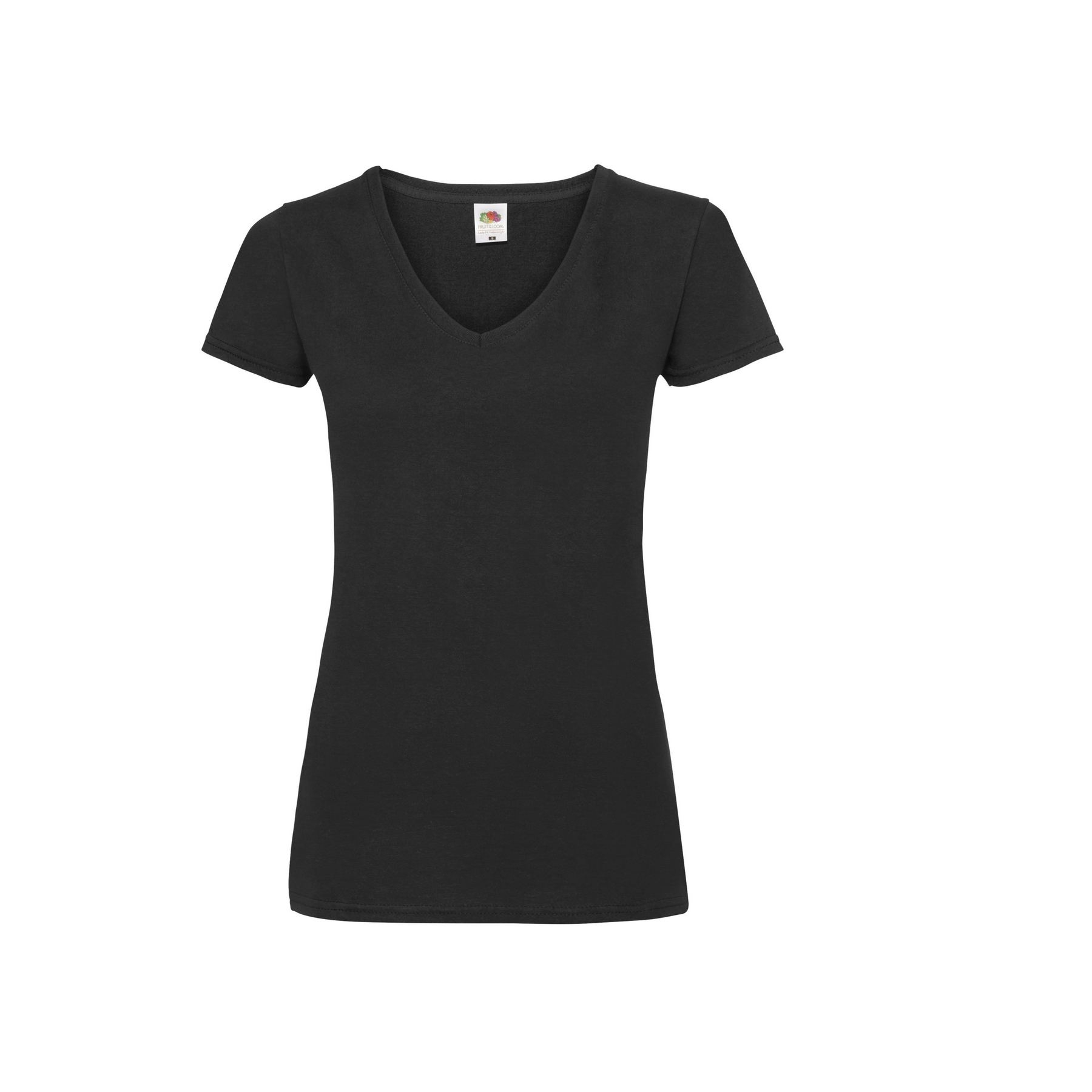 Tee-shirt col v femme valueweight