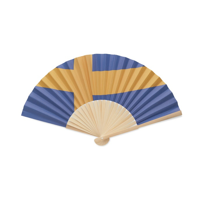 FUNFAN - Eventail à motif de drapeau