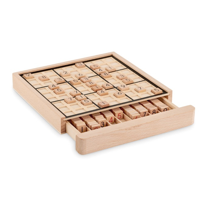 SUDOKU - Jeu de plateau sudoku en bois thumb