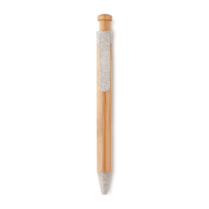 TOYAMA - Stylo bambou /paille blé et PP thumb