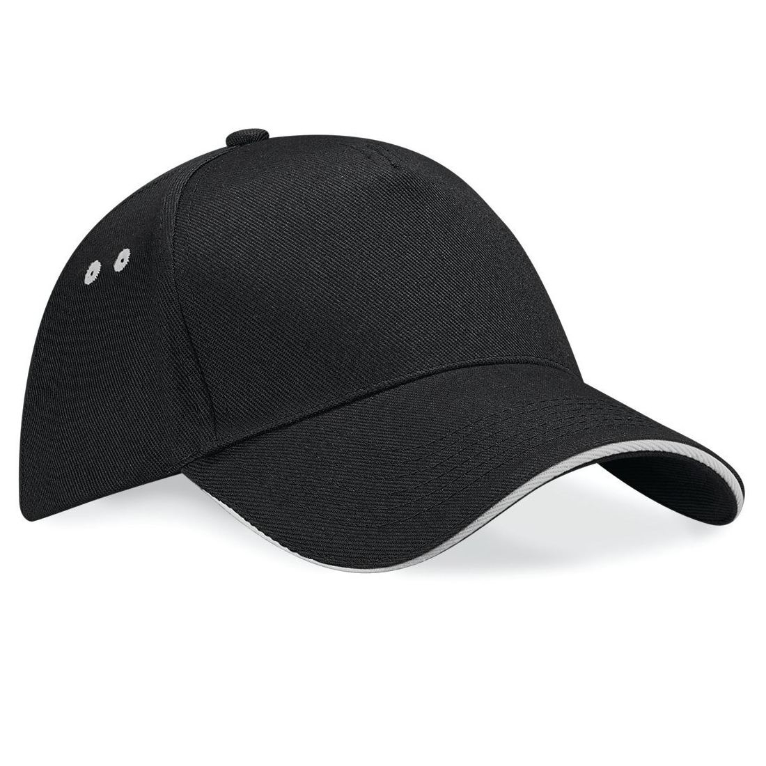 Casquette 5 panneaux bicolore