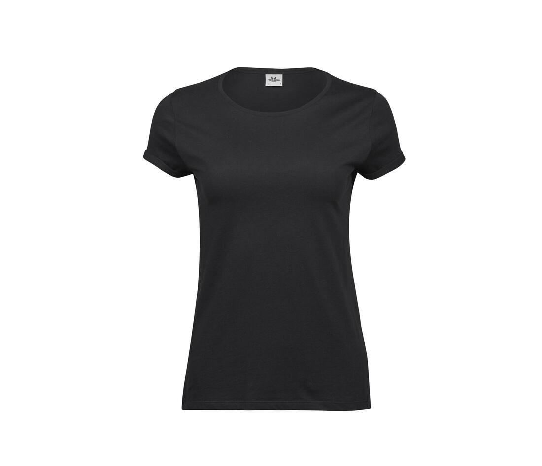 Tee-shirt manches retroussées