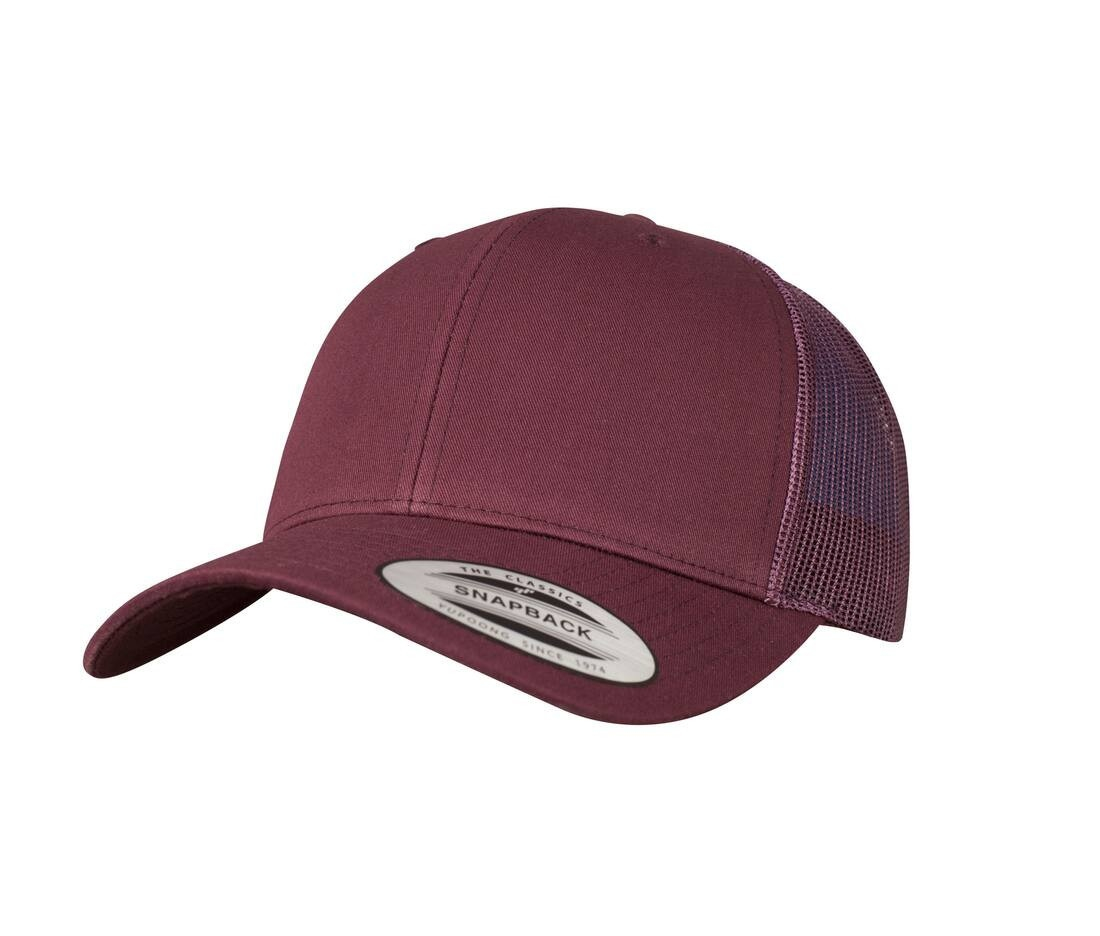 Casquette visière incurvée style trucker