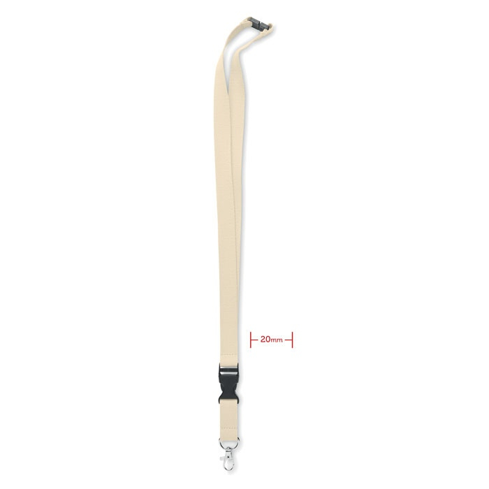 LANNYCOT - Lanyard coton 20mm