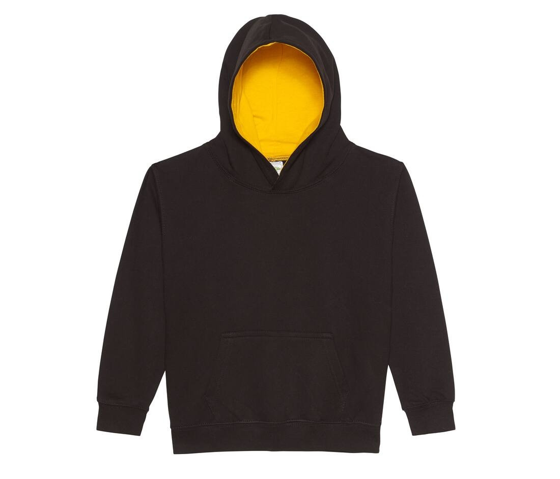 Sweat enfant capuche contrastée