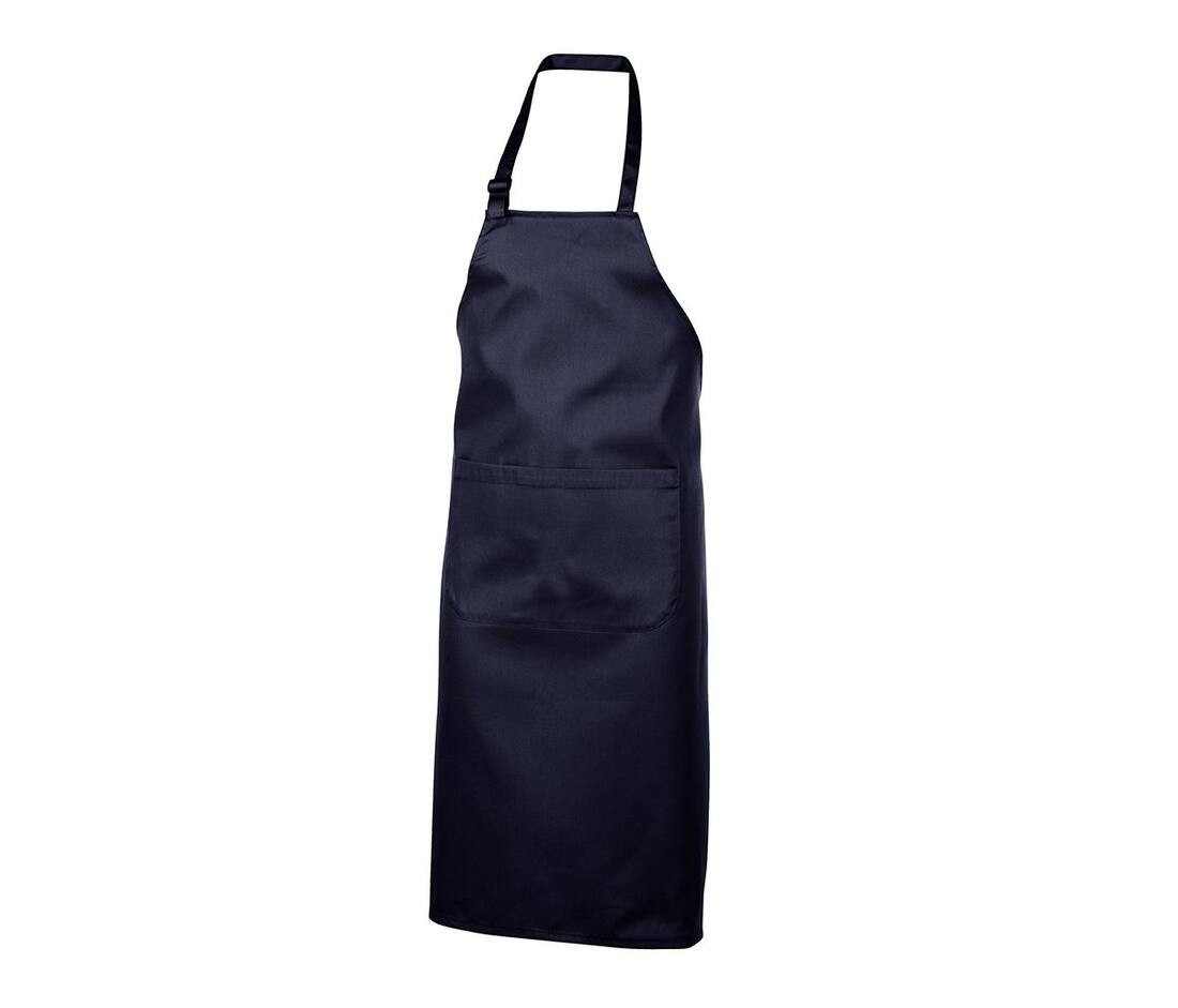 Tablier à bavette polycoton avec poche
