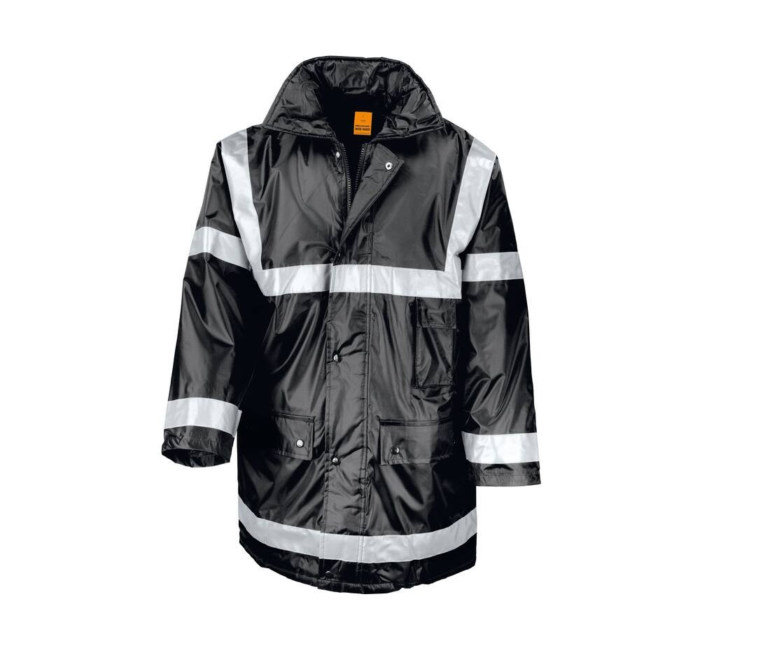 Parka bandes rétro réfléchissantes