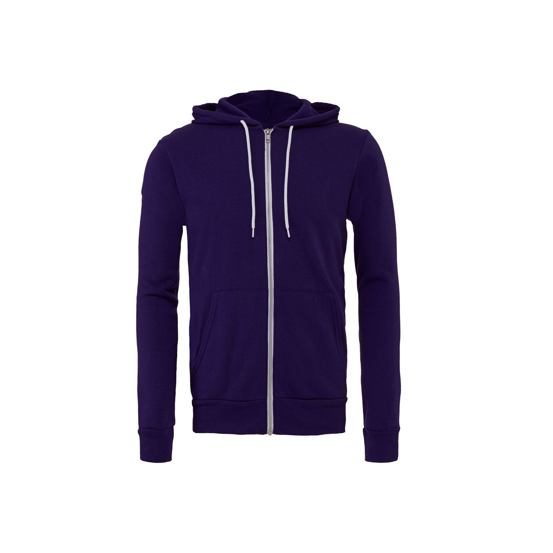 Sweat capuche zippé unisexe