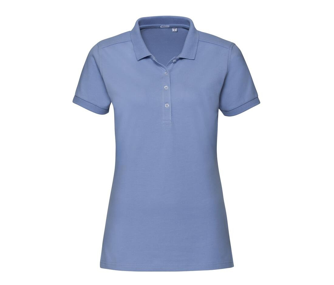 Polo femme stretch